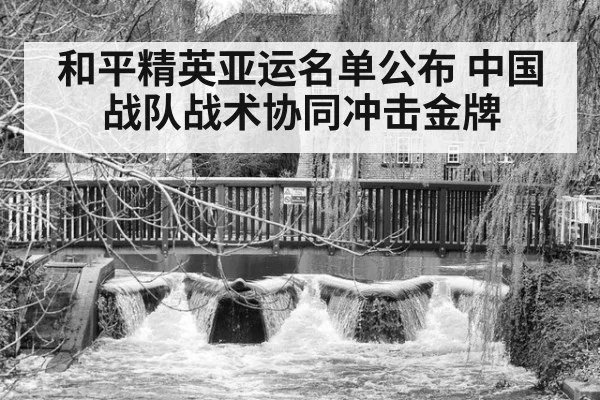 和平精英亚运名单公布 中国战队战术协同冲击金牌